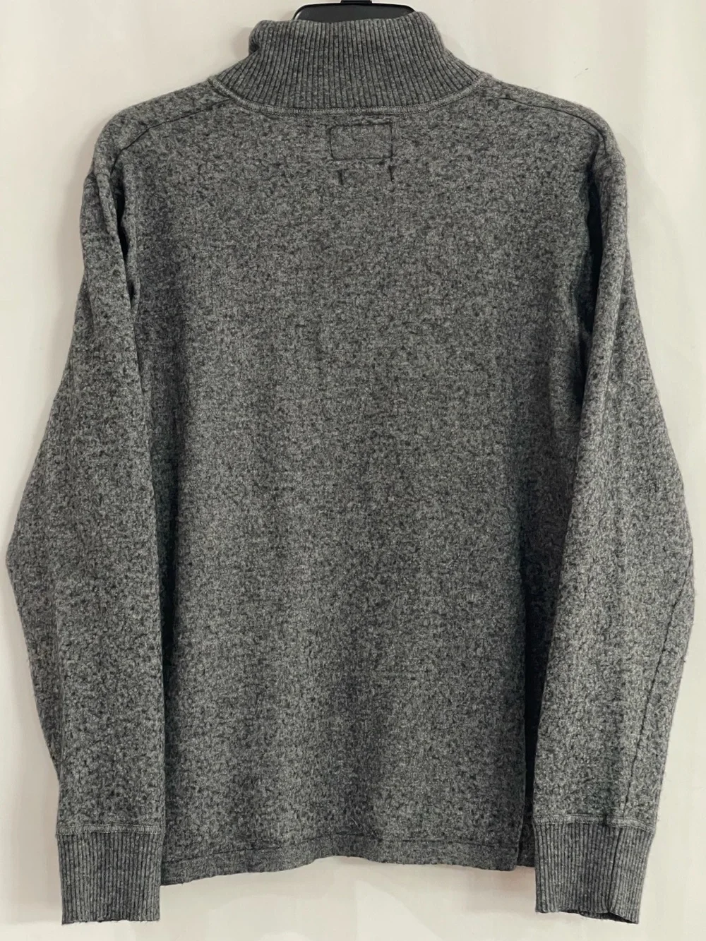 The North Face Men’s Heather Gray Half-Zip Pullover Sweater Size Medium